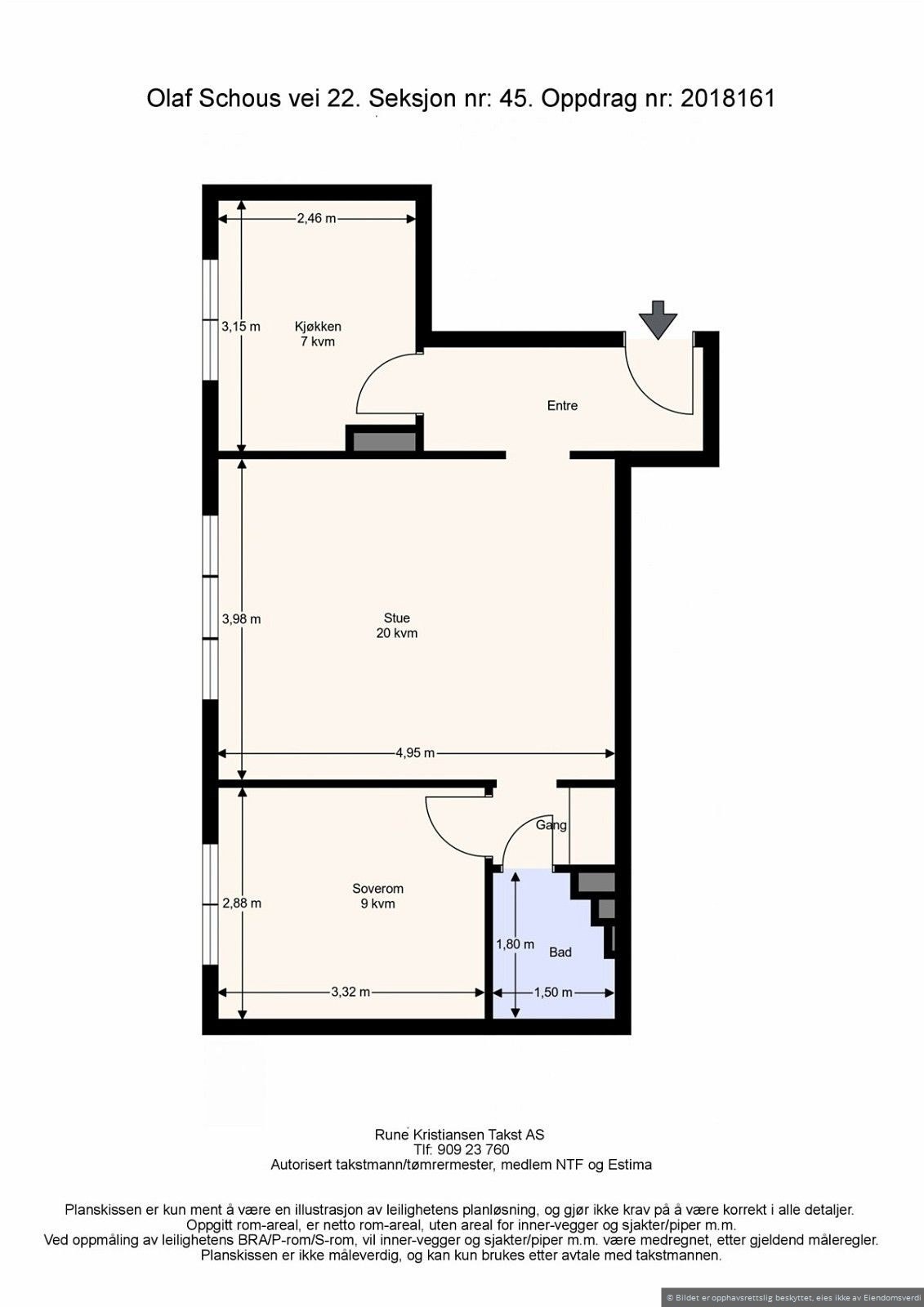 Plantegning. Galleribilde