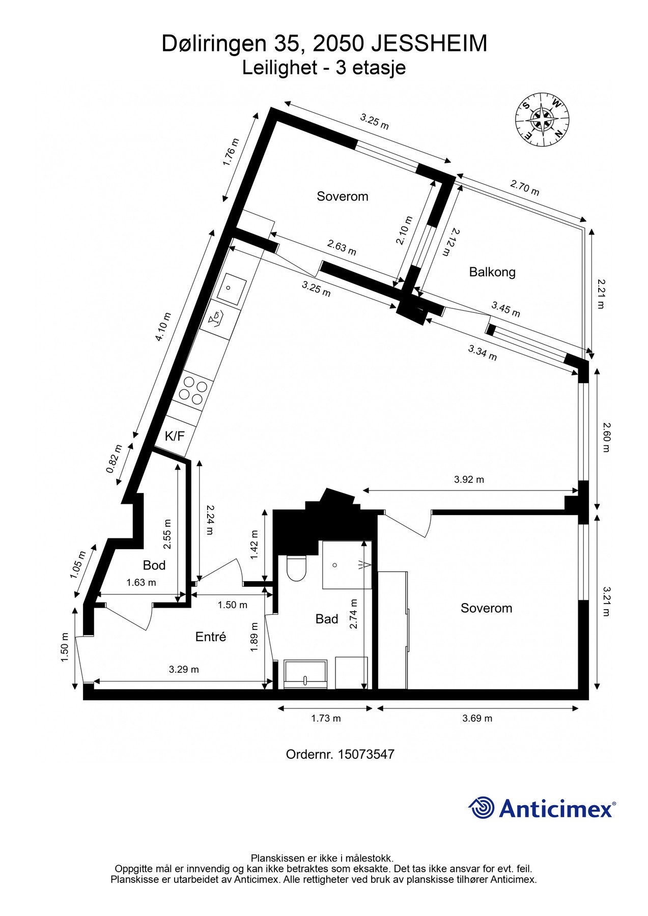 Plantegning. Galleribilde