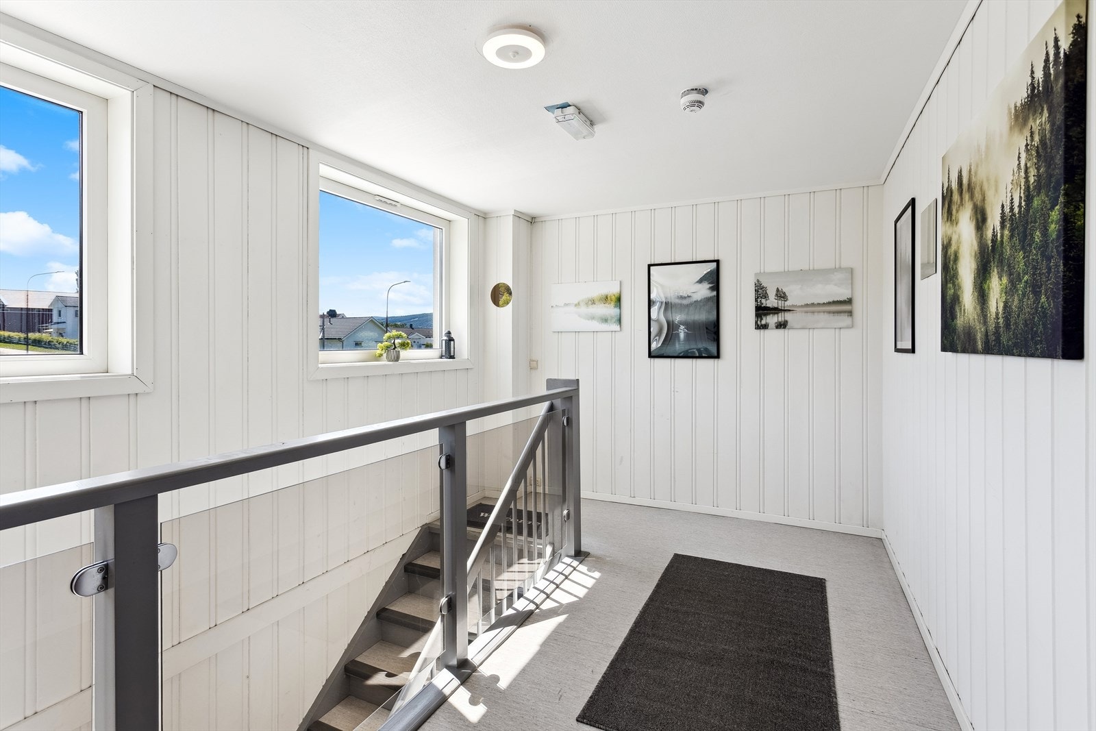 Trivelig felles trapperom. Galleribilde