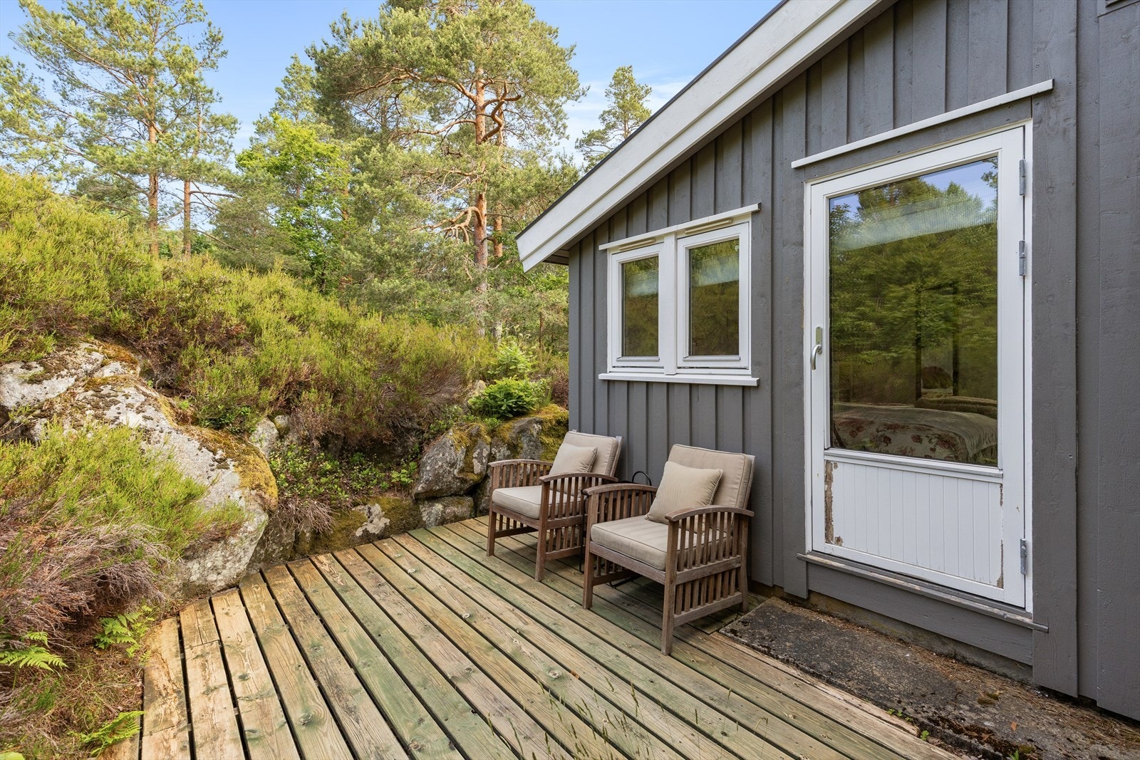 Platting ved utgang hovedsoverom Galleribilde