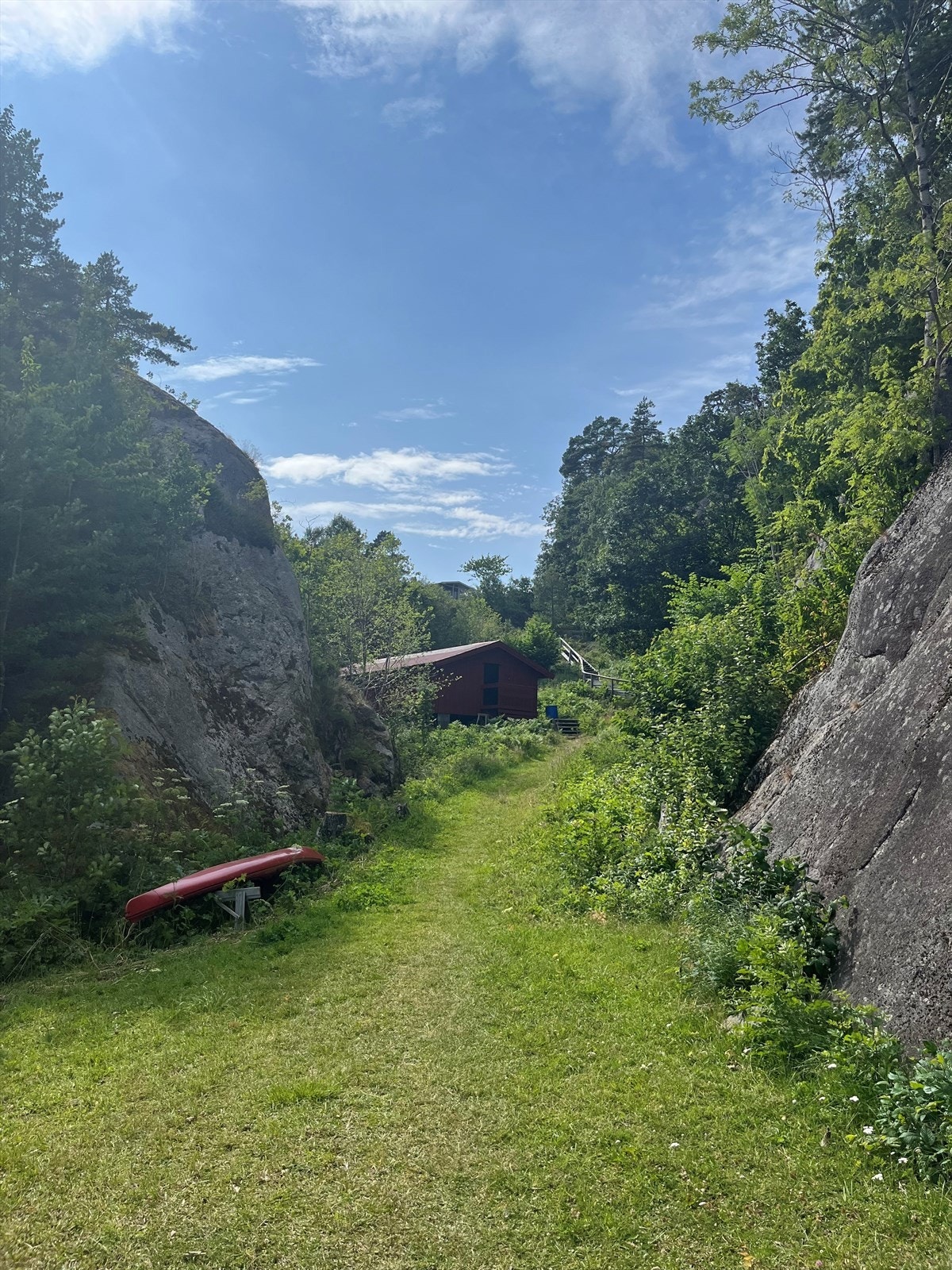 Felles båthus hvor man disponerer en bod Galleribilde