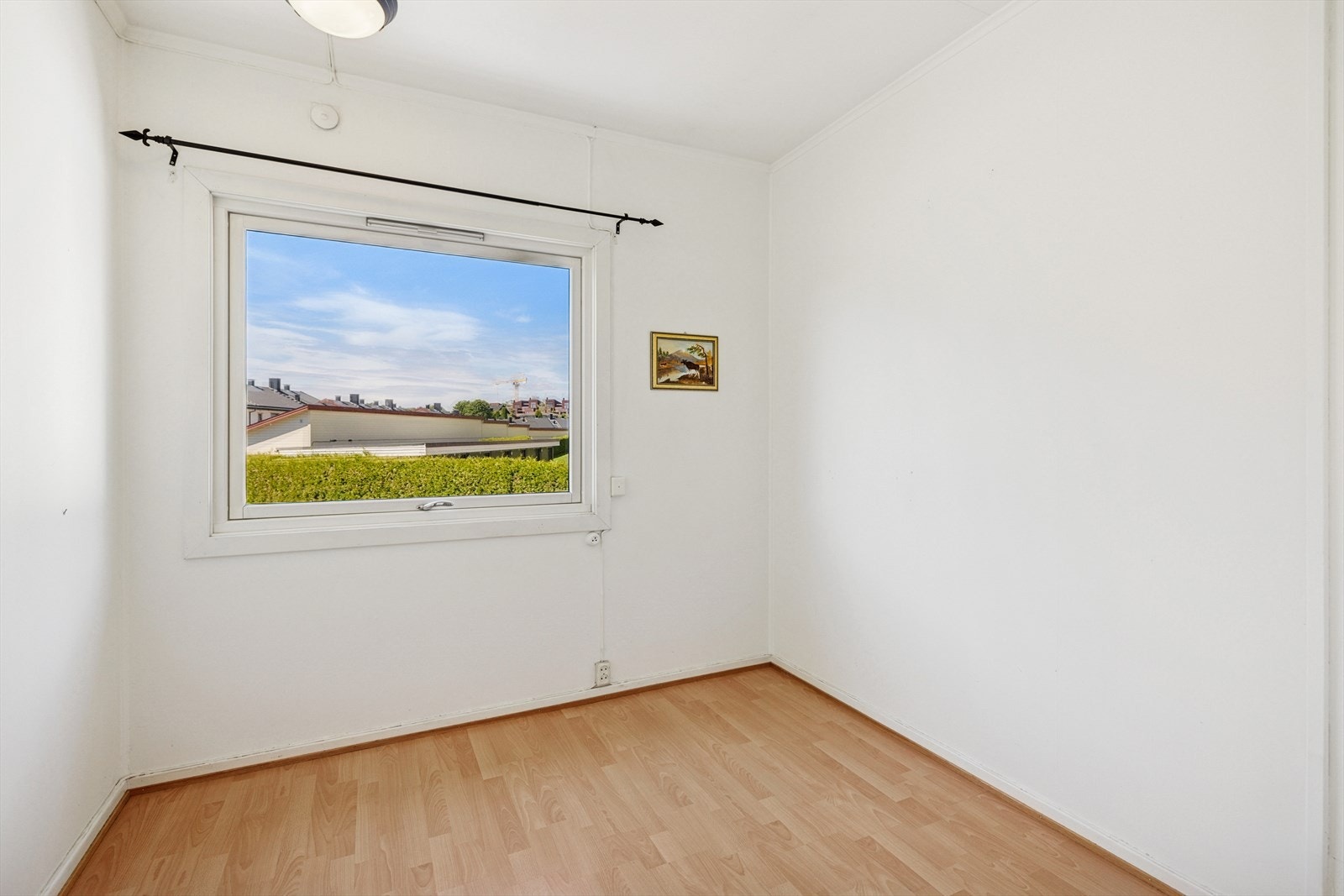 Det andre soverommet er også lyst. Galleribilde