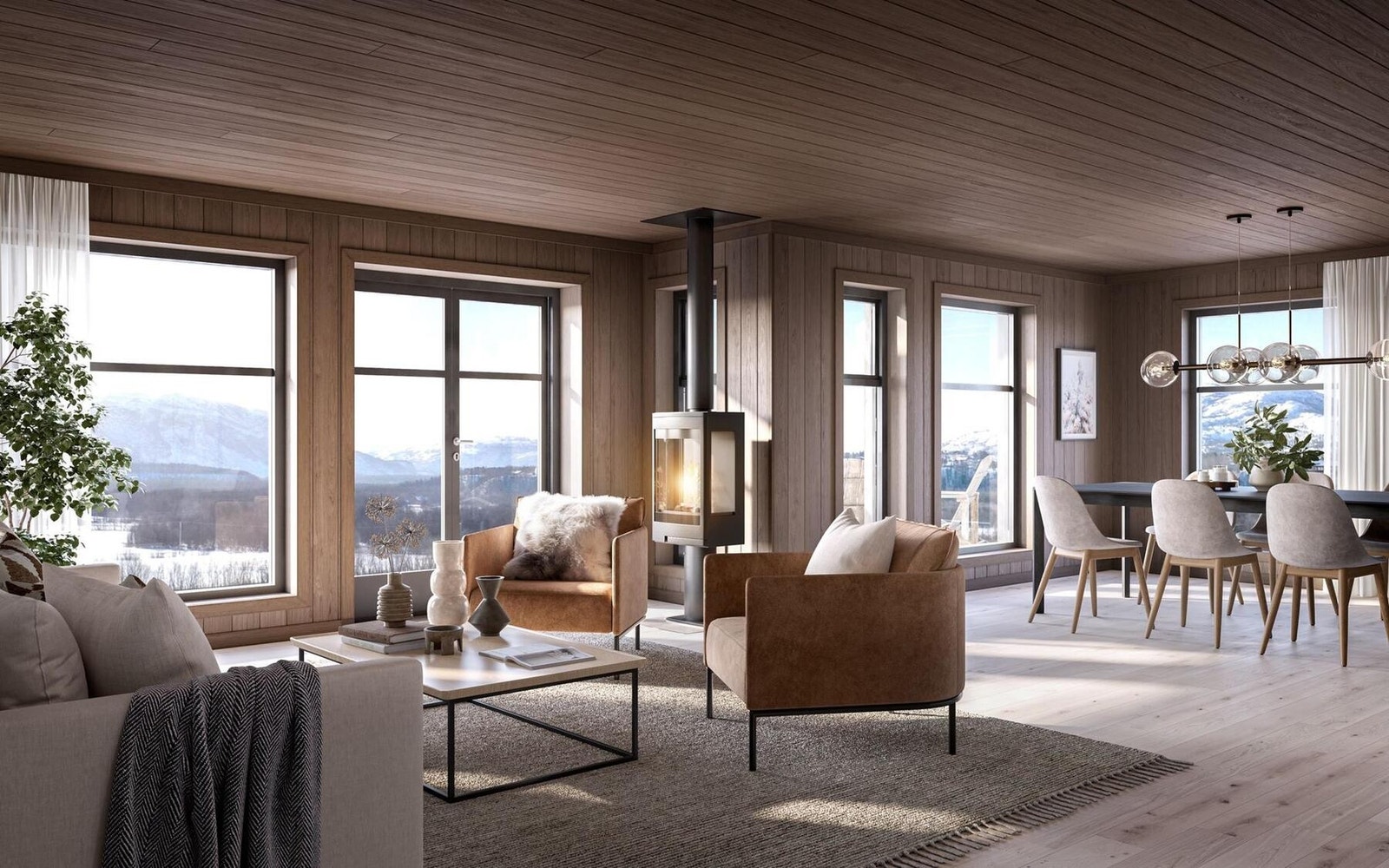 Med Lofoten Panorama utnyttes utstikten til det fulle! Galleribilde