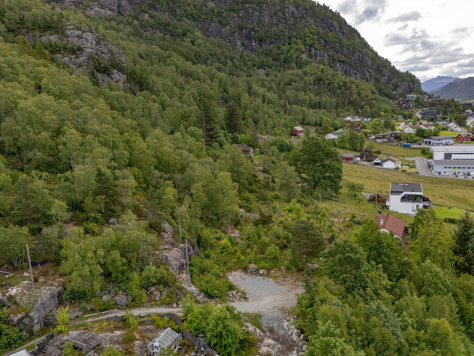 Dronefoto Galleribilde