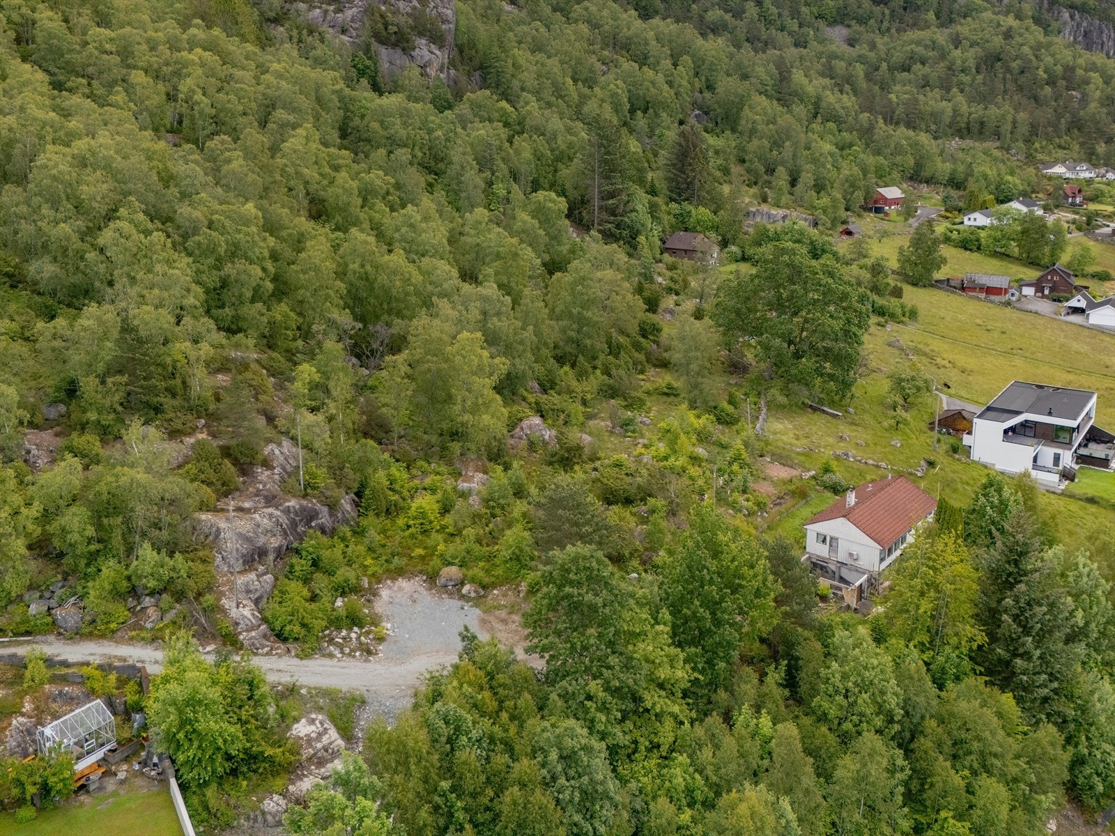 Dronefoto Galleribilde