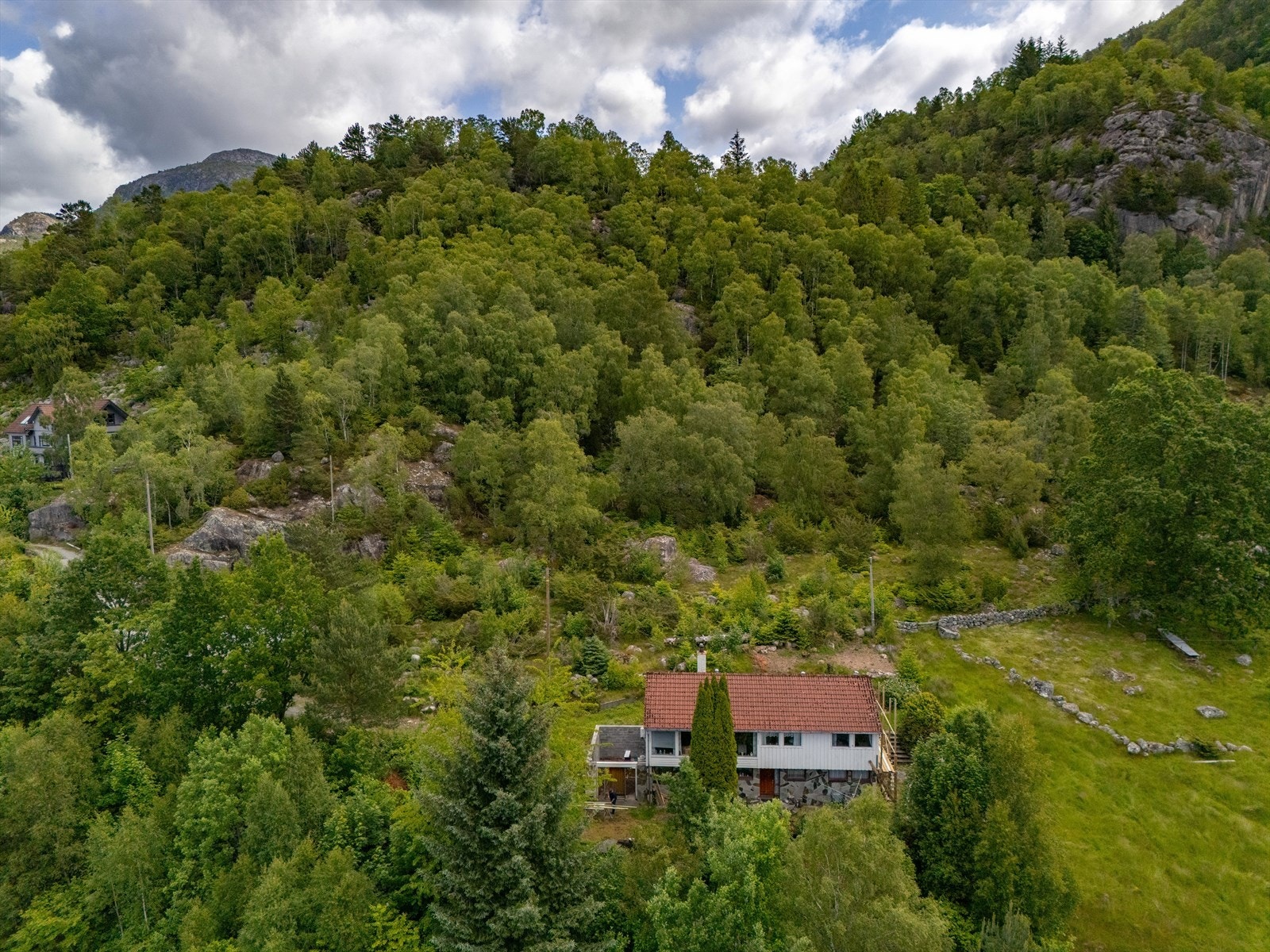 Dronefoto Galleribilde