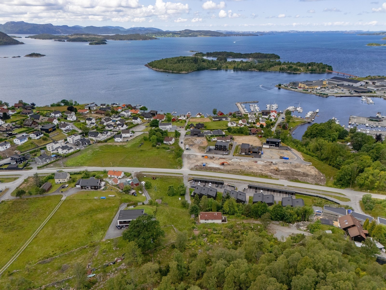 Dronefoto Galleribilde