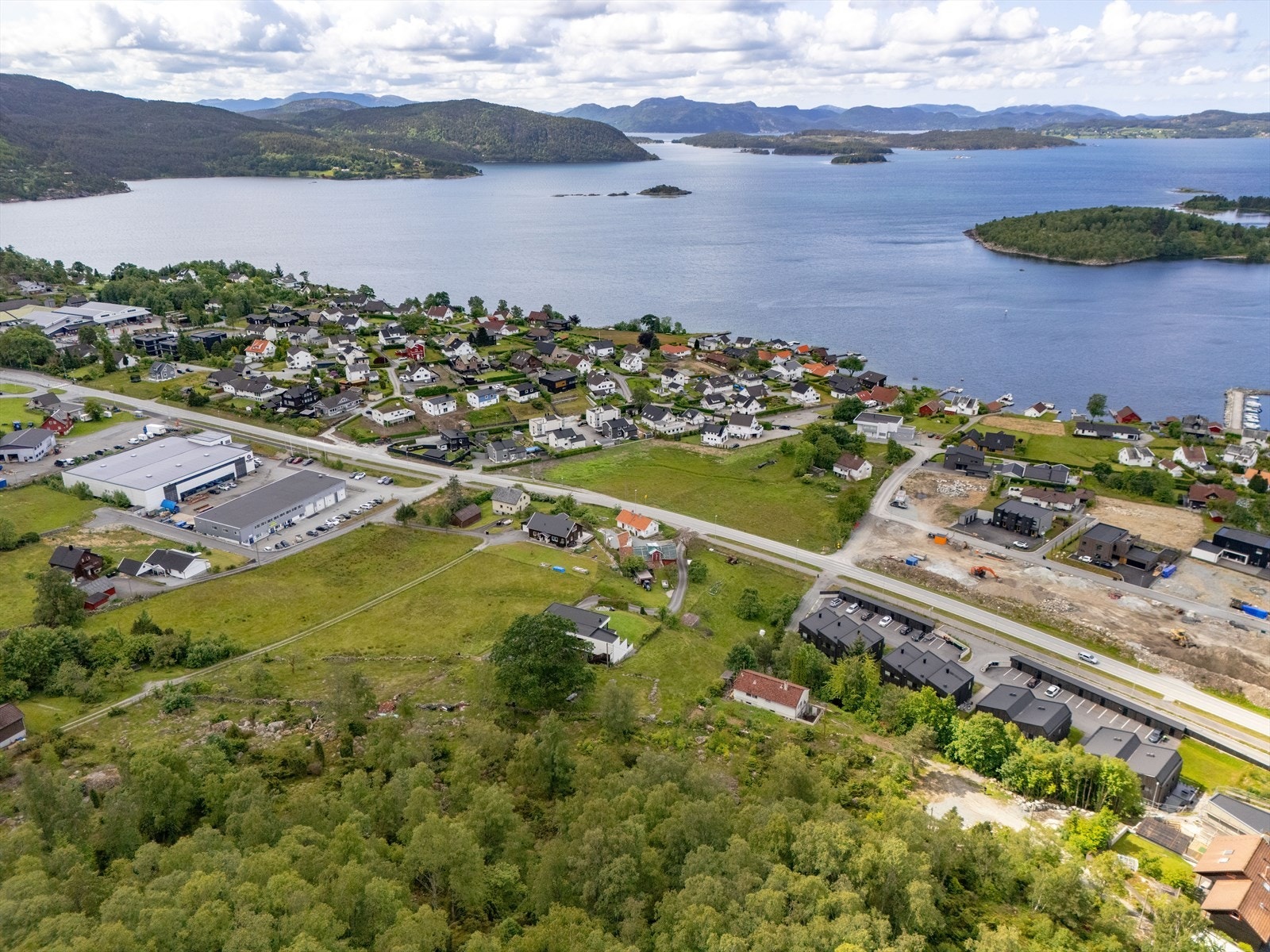 Dronefoto Galleribilde