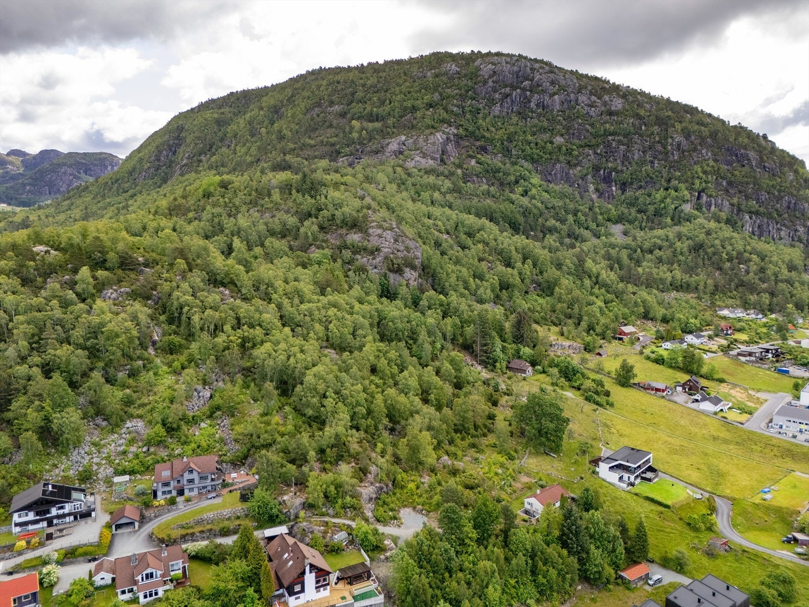 Dronefoto Galleribilde