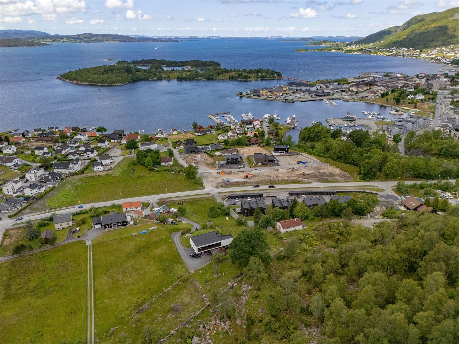 Dronefoto Galleribilde