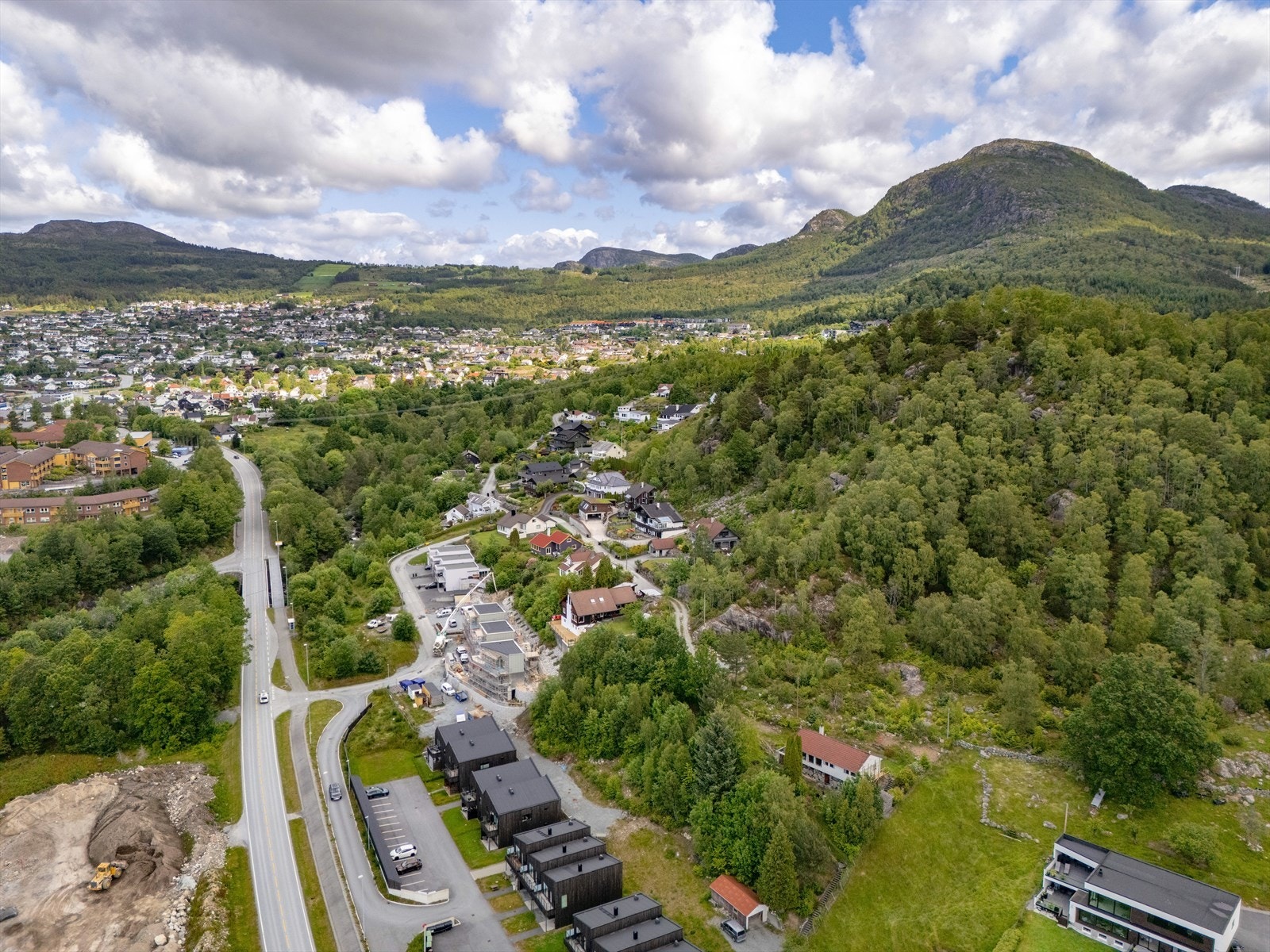 Dronefoto Galleribilde