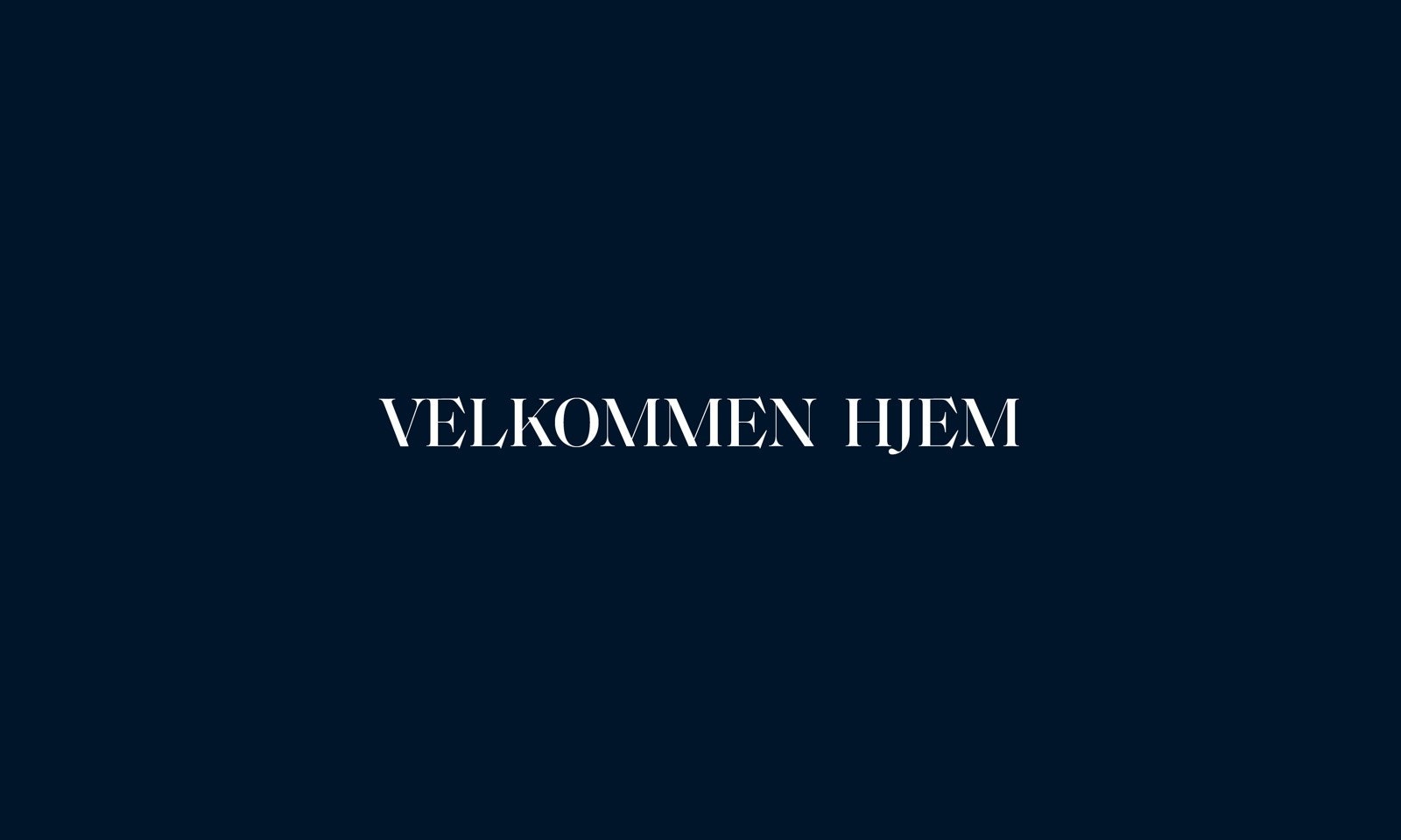 Velkommen hjem Galleribilde
