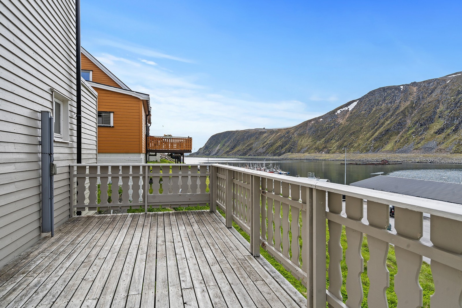 Balkong med utsikt Galleribilde