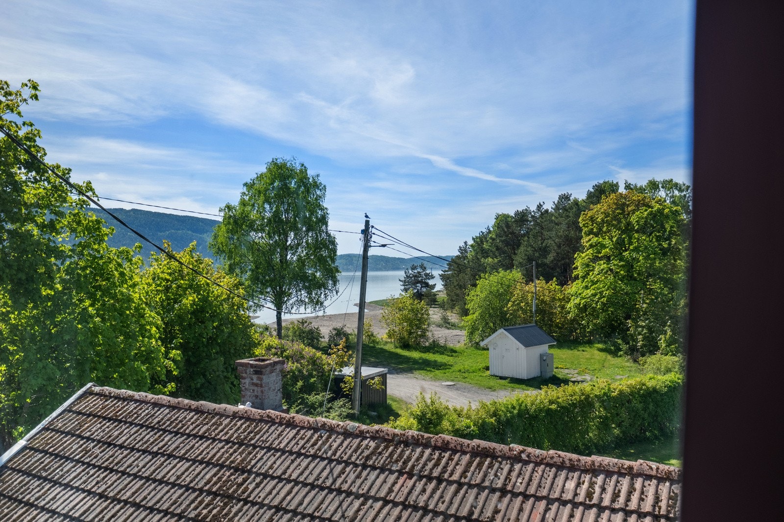 Utsikt fra soverom 1. Galleribilde