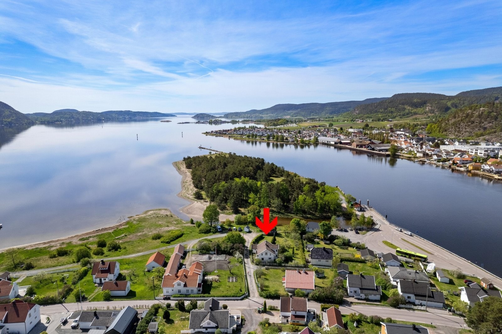 Flotte natur og friluftsområder rett på utsiden av døra. Galleribilde