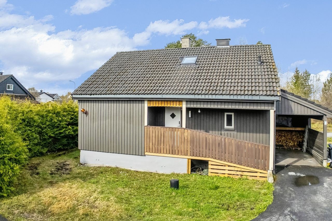 Overbygget inngangsparti Galleribilde