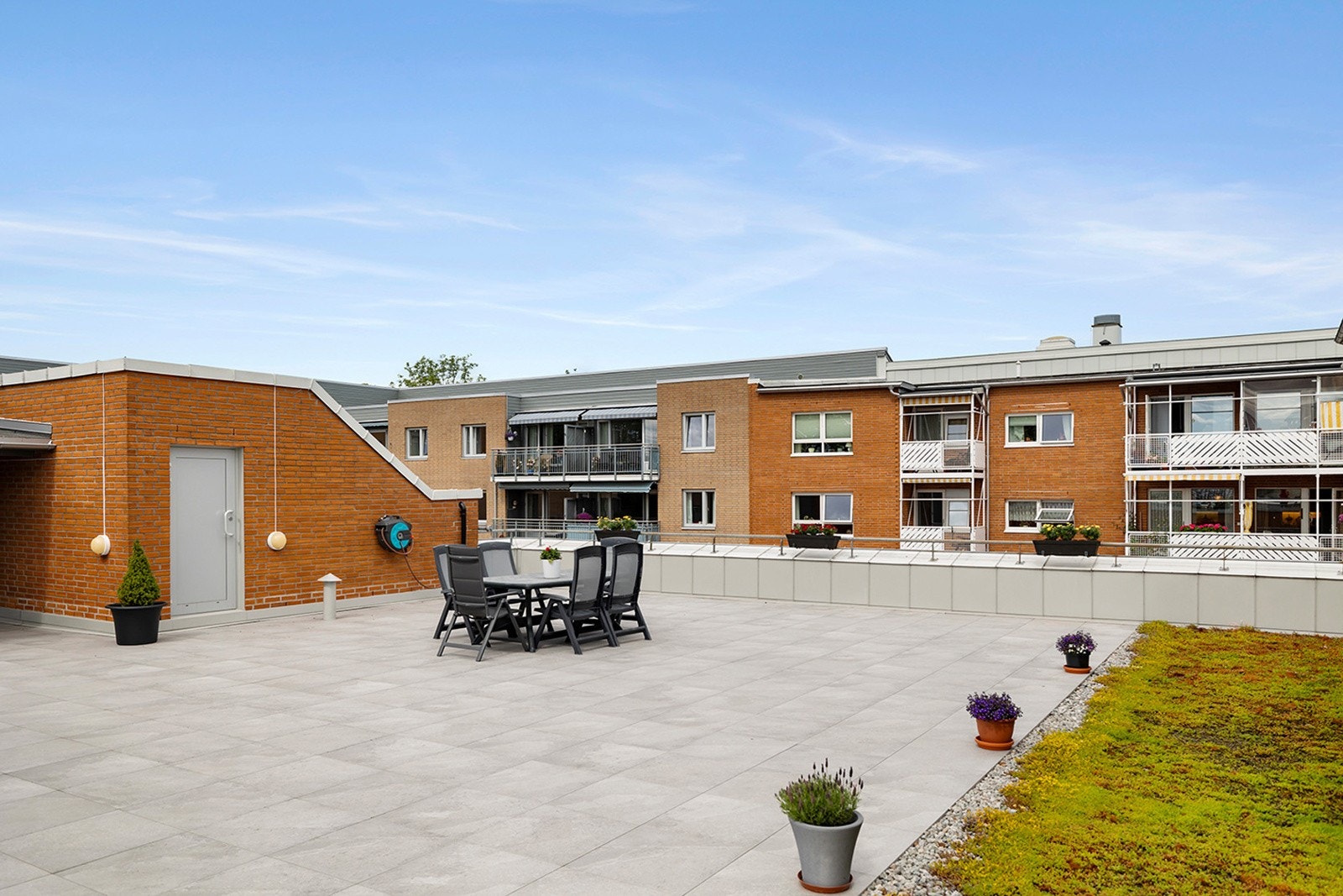 Felles takterasse Galleribilde