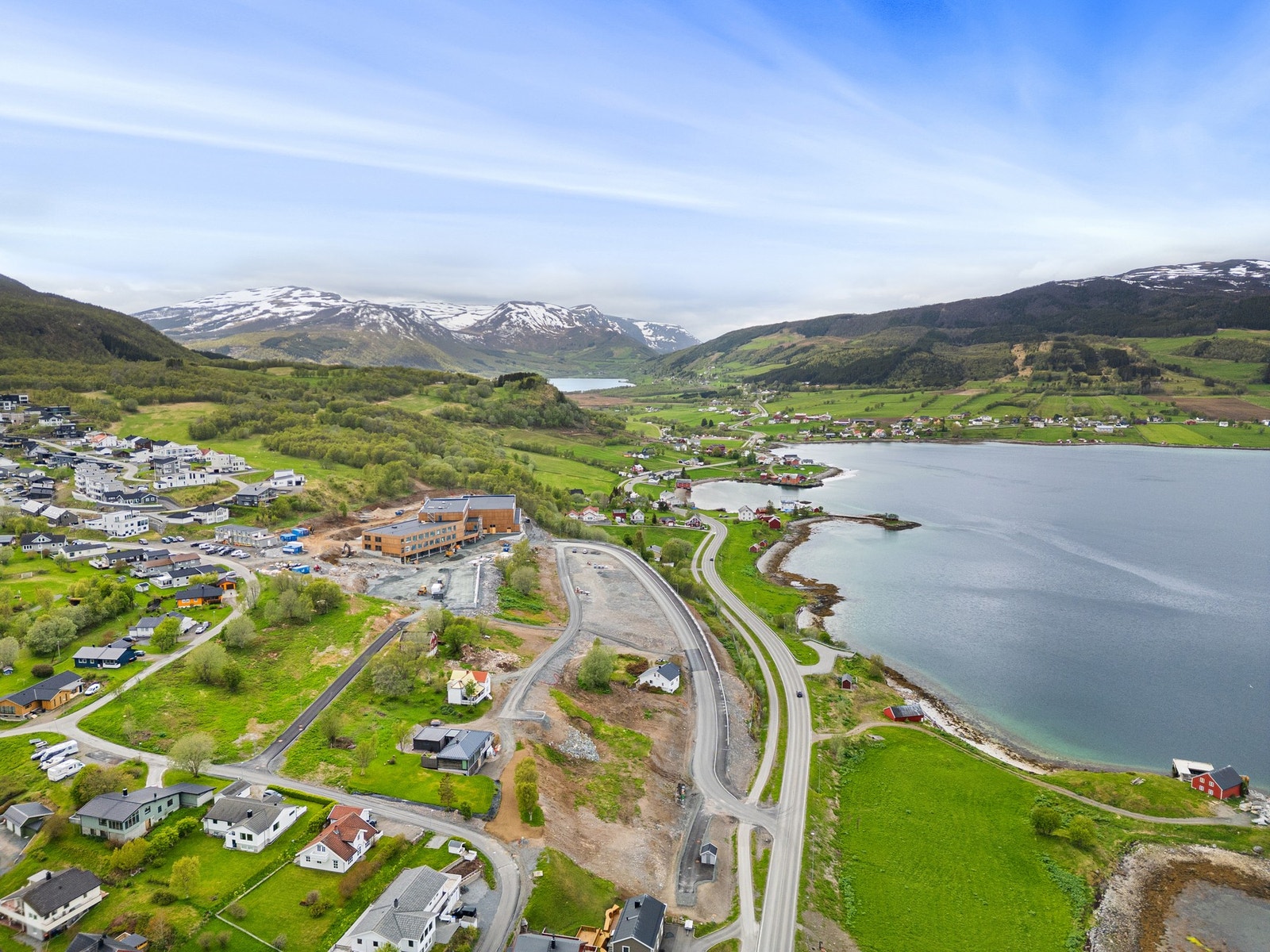 Tomtefeltet består av 22 tomter mellom 467 m² og 1 240 m² Galleribilde