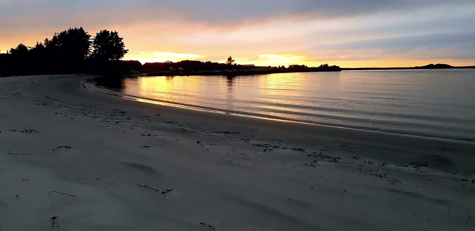 Solnedgangen på Sandøya må oppleves! (Selgers eget bilde) Galleribilde