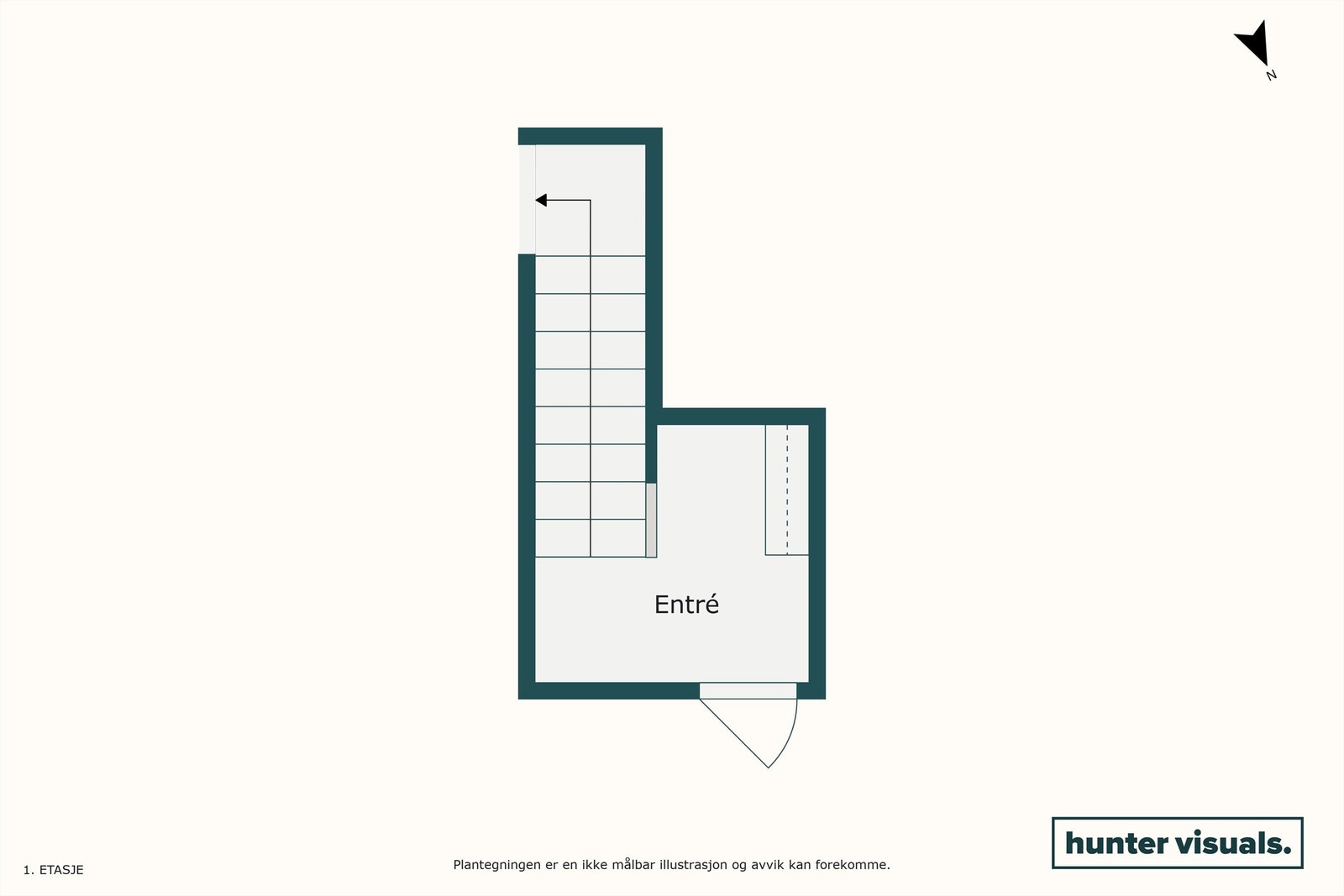 Plantegning bakkeplan Galleribilde
