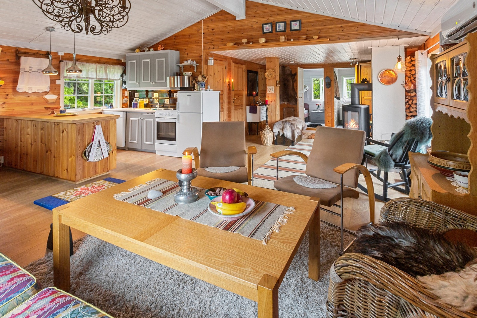 Hytta er fra 1989. Galleribilde