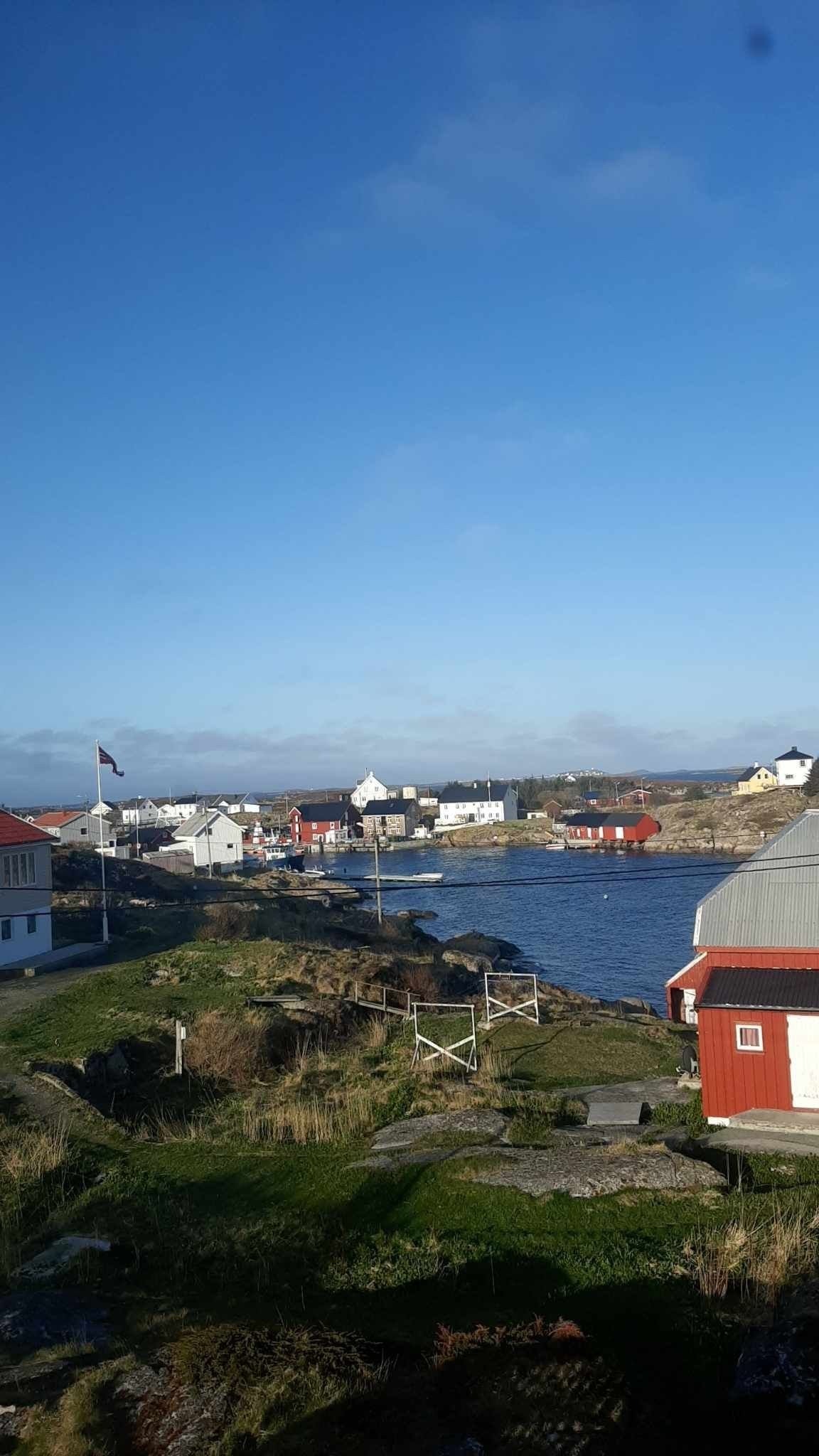 Utsikt fra terrassen. Galleribilde