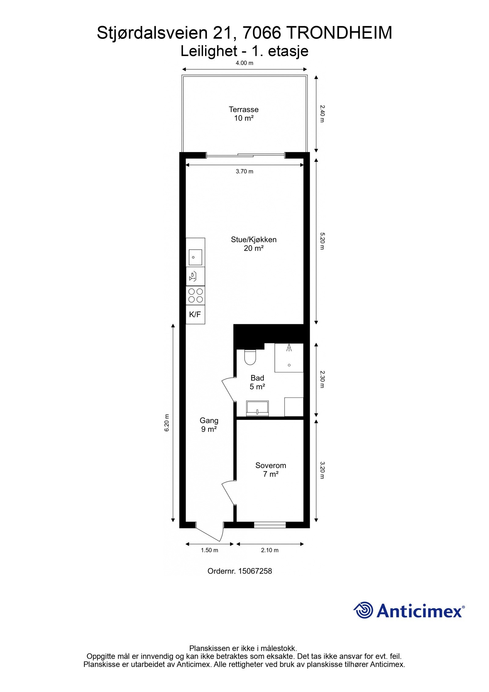 Plantegning - 1. etasje Galleribilde