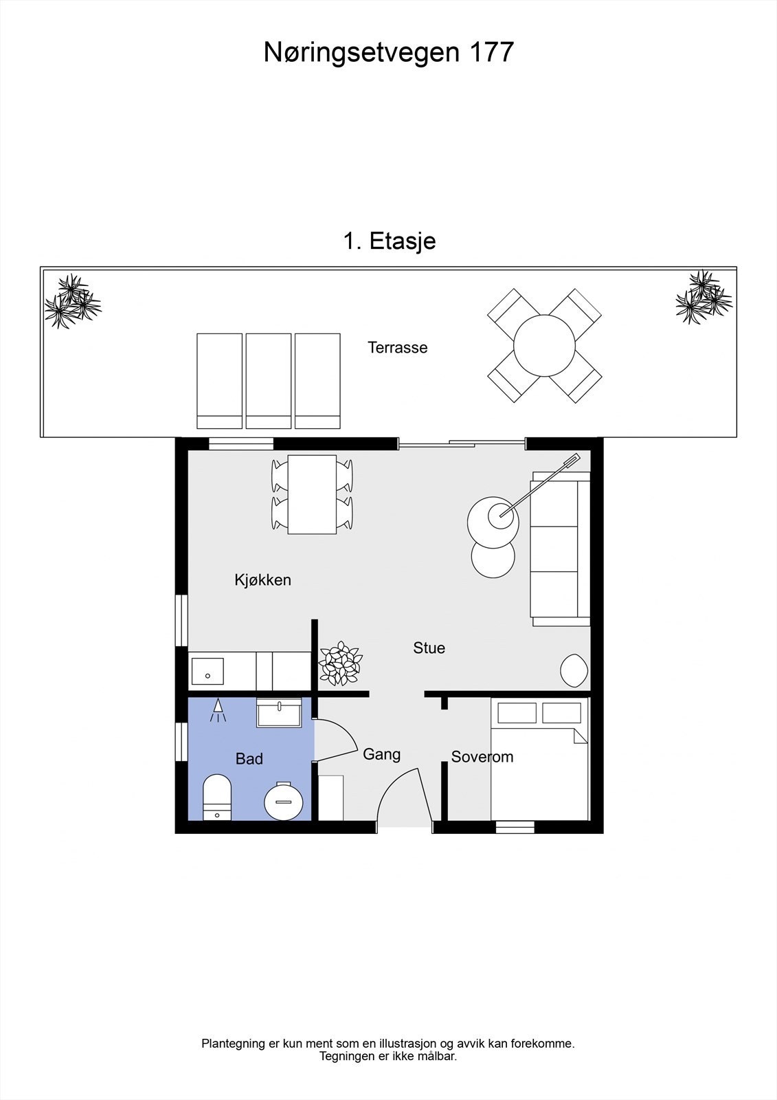2 D plantegning Galleribilde