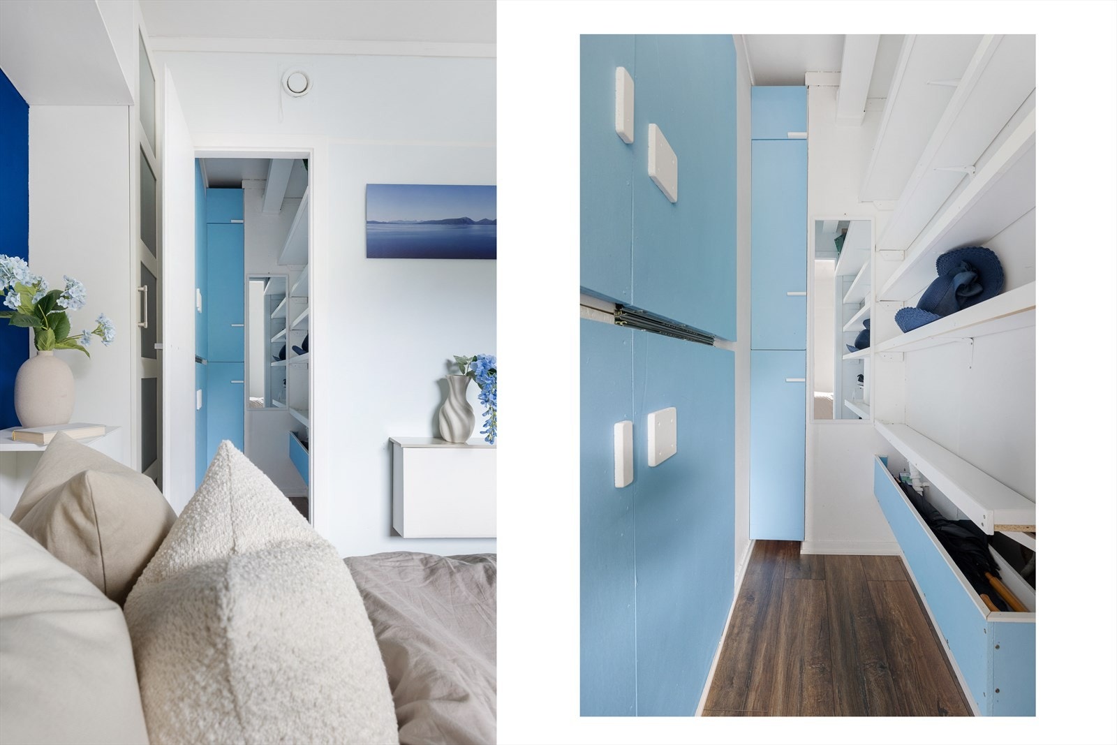 Bod på soverommet hvor du kan oppbevare det du ønsker. Galleribilde