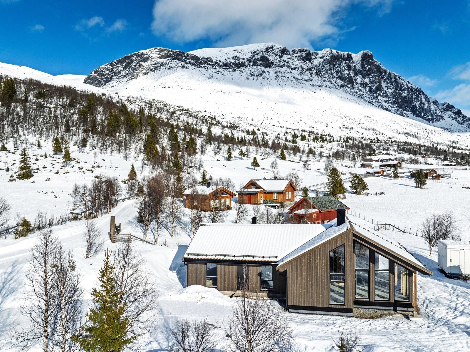 Her har kjøper en unik mulighet til å påvirke og sette sitt personlige preg på hytta innvendig. Galleribilde