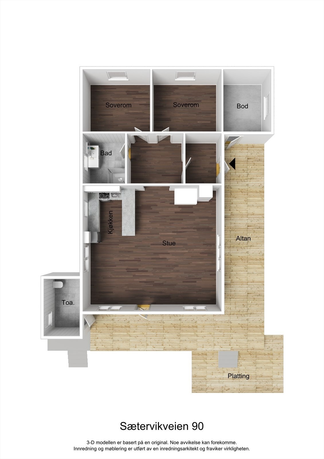 3D planillustrasjon Galleribilde