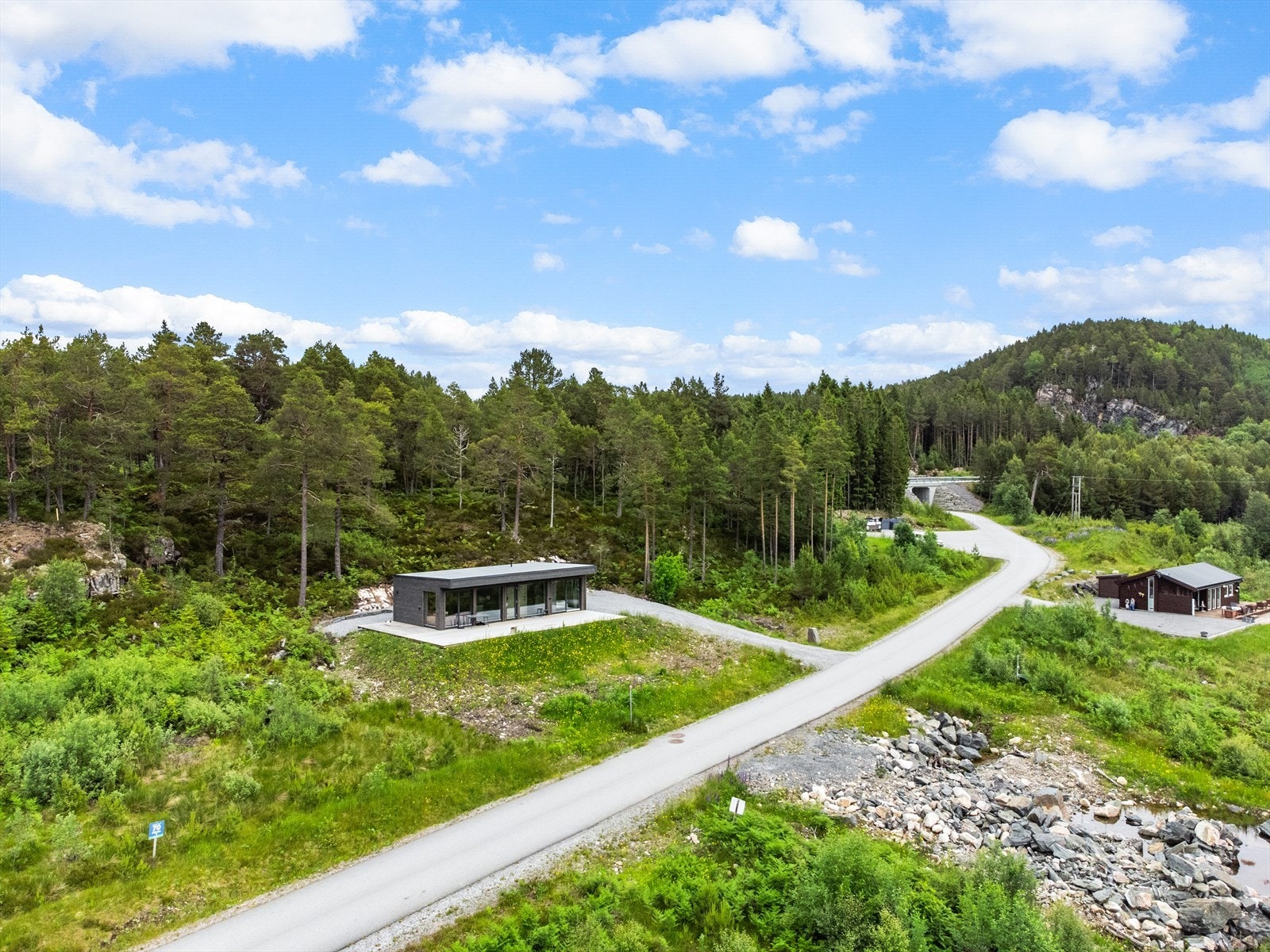 Dronefoto Galleribilde