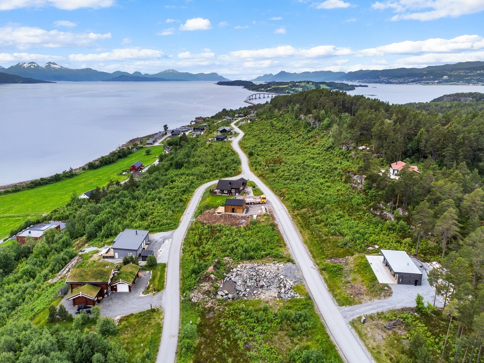 Dronefoto Galleribilde