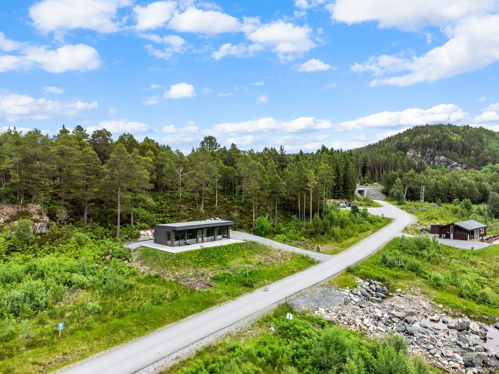 Dronefoto Galleribilde