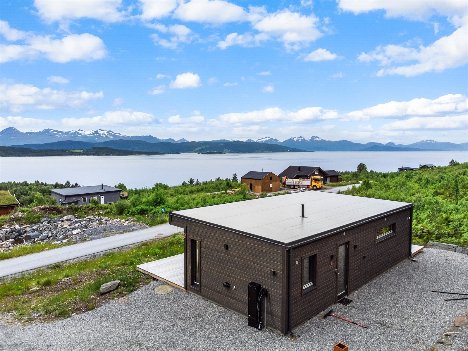 Dronefoto Galleribilde