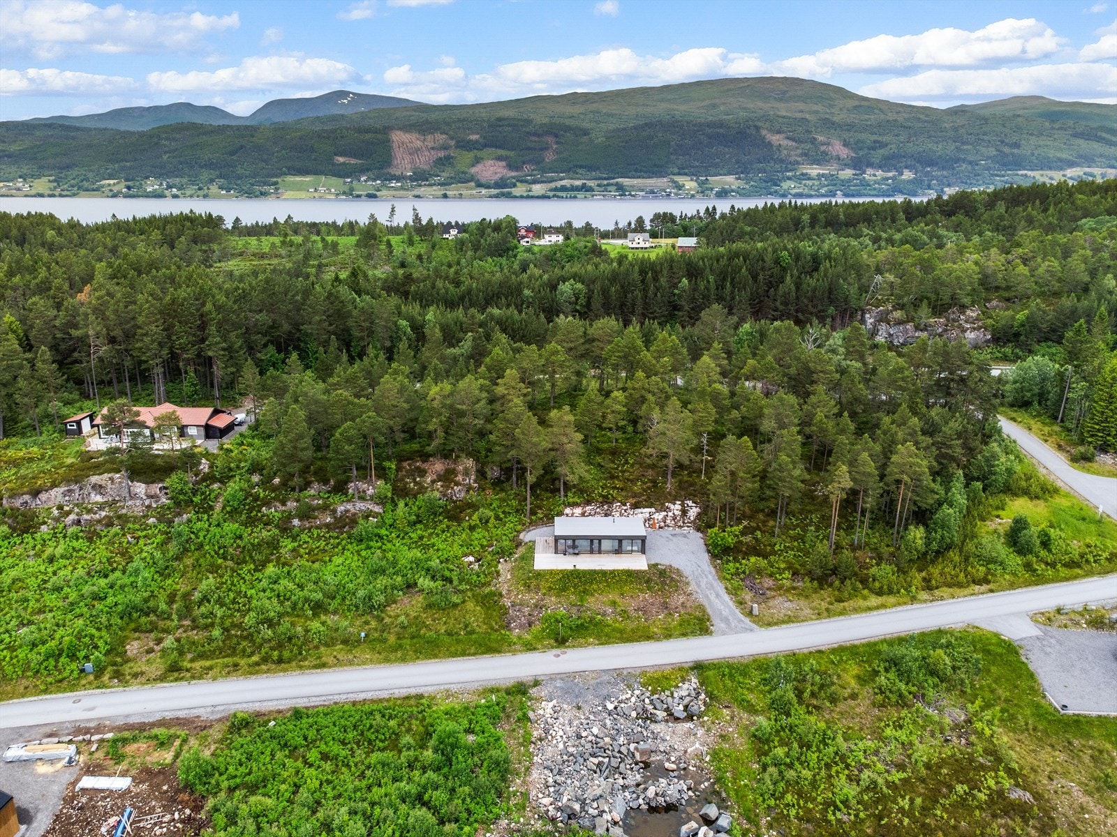 Dronefoto Galleribilde