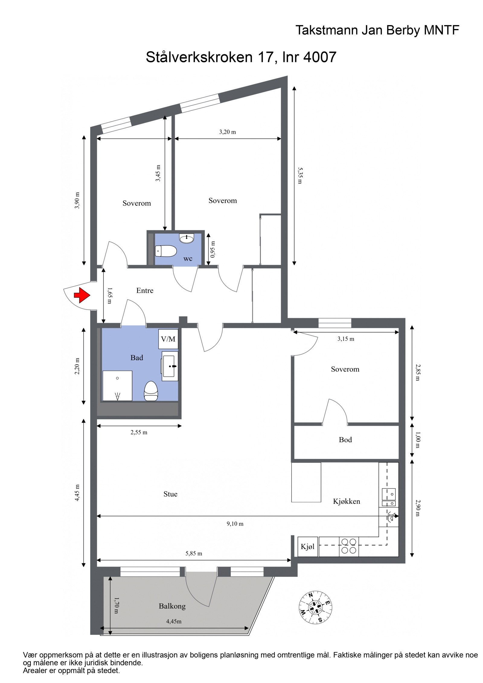 Planløsning Galleribilde