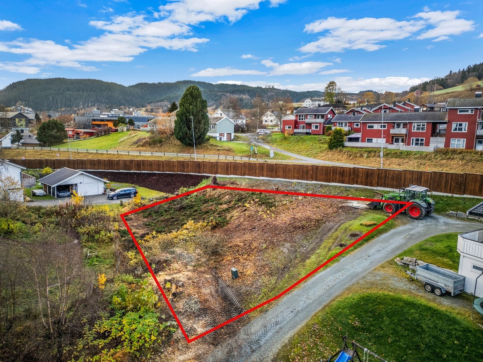 Tomten måler 774 m². Galleribilde