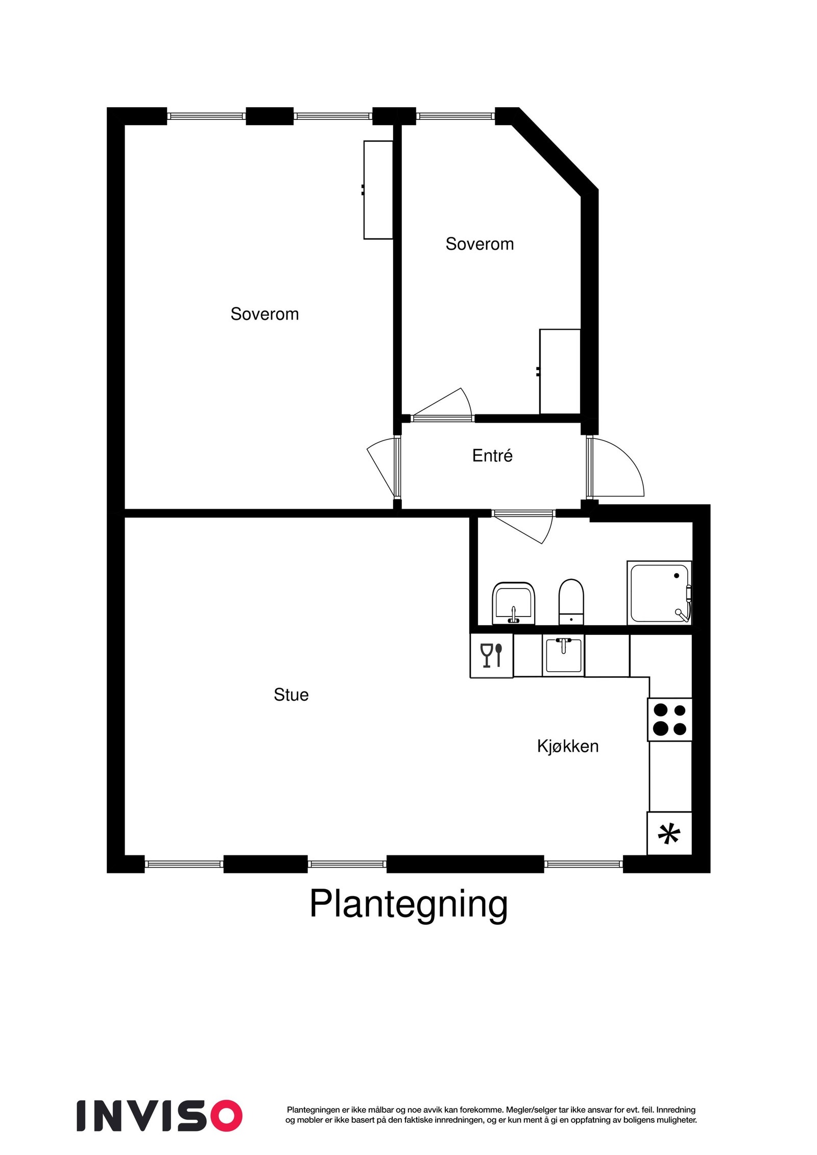 Plantegning Galleribilde