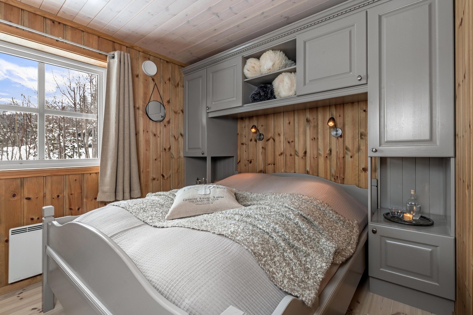 Hytta har 3 romslige soverom. Galleribilde