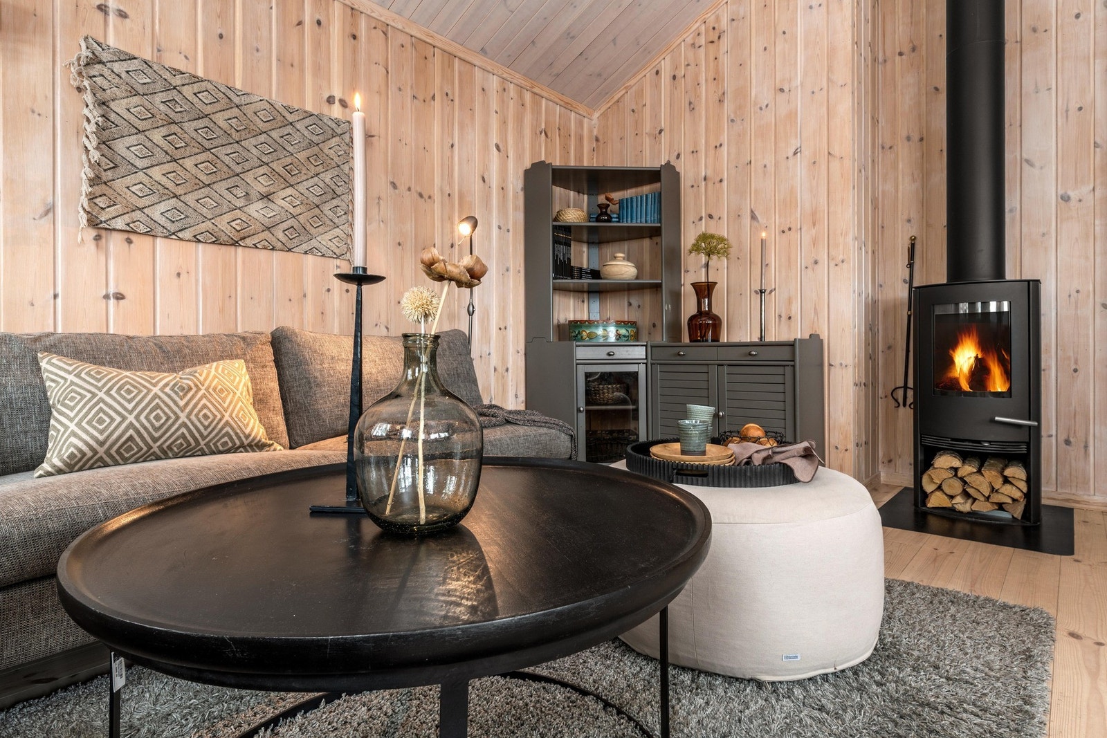 Peisovn som varmer godt etter en lang dag ute på ski. Galleribilde