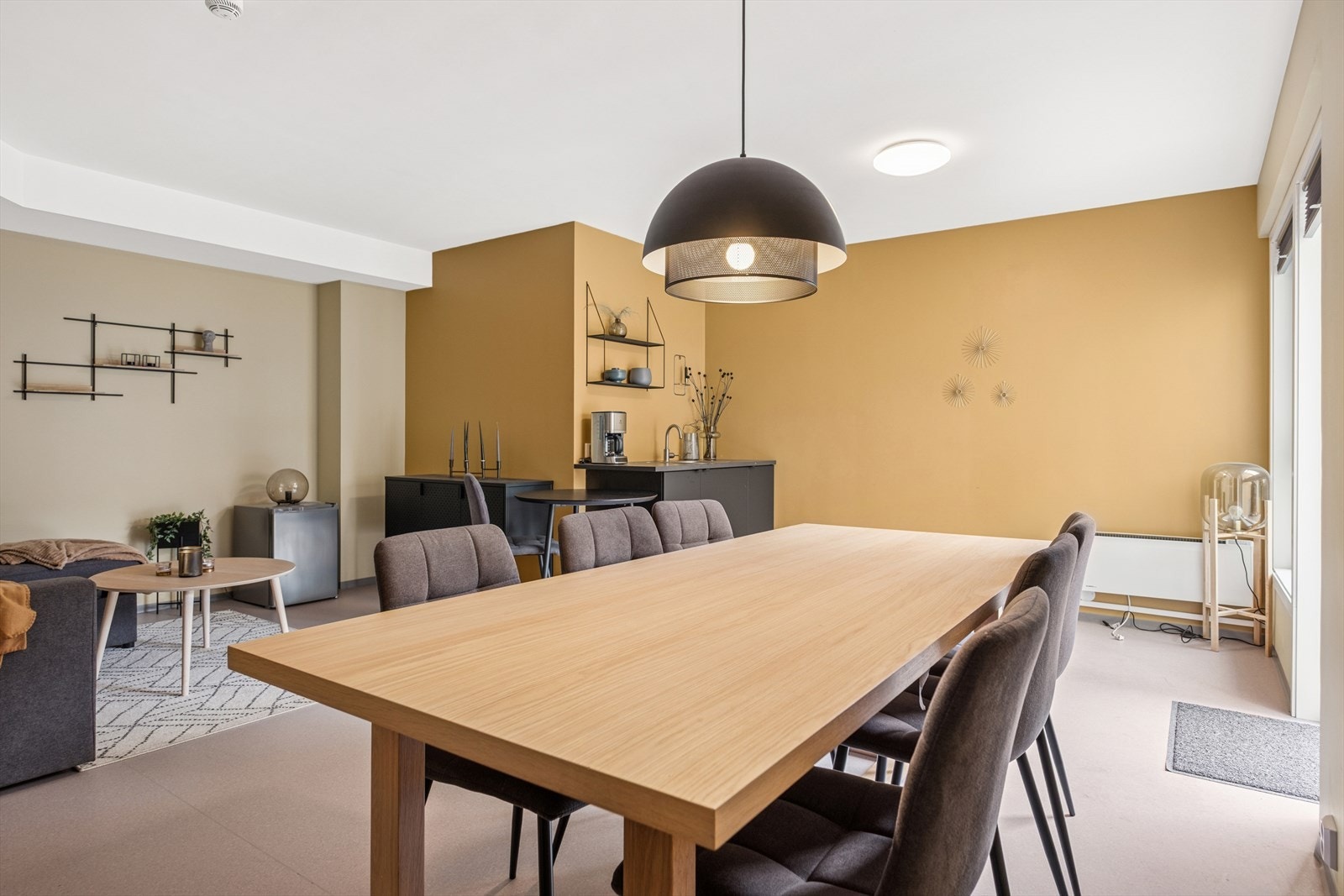 Fellesrom som kan benyttes av borettslagets beboere. Galleribilde