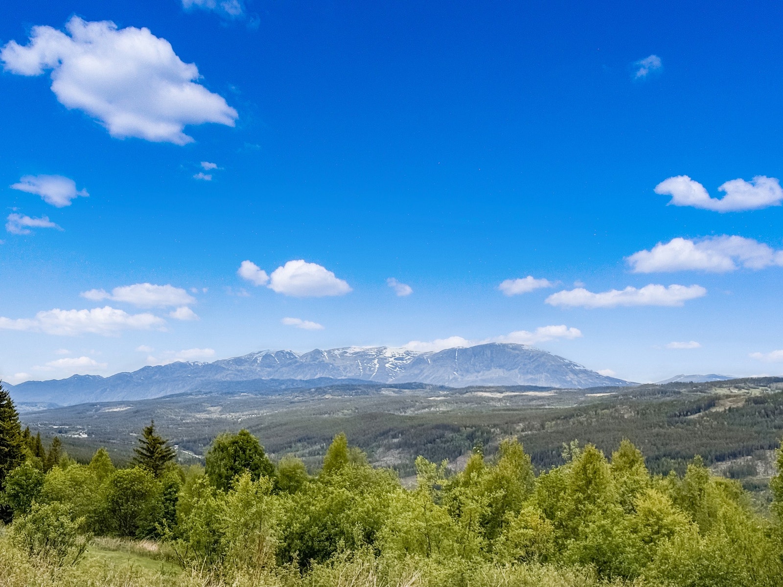 Utsiktsbilde fra eiendommen. Galleribilde