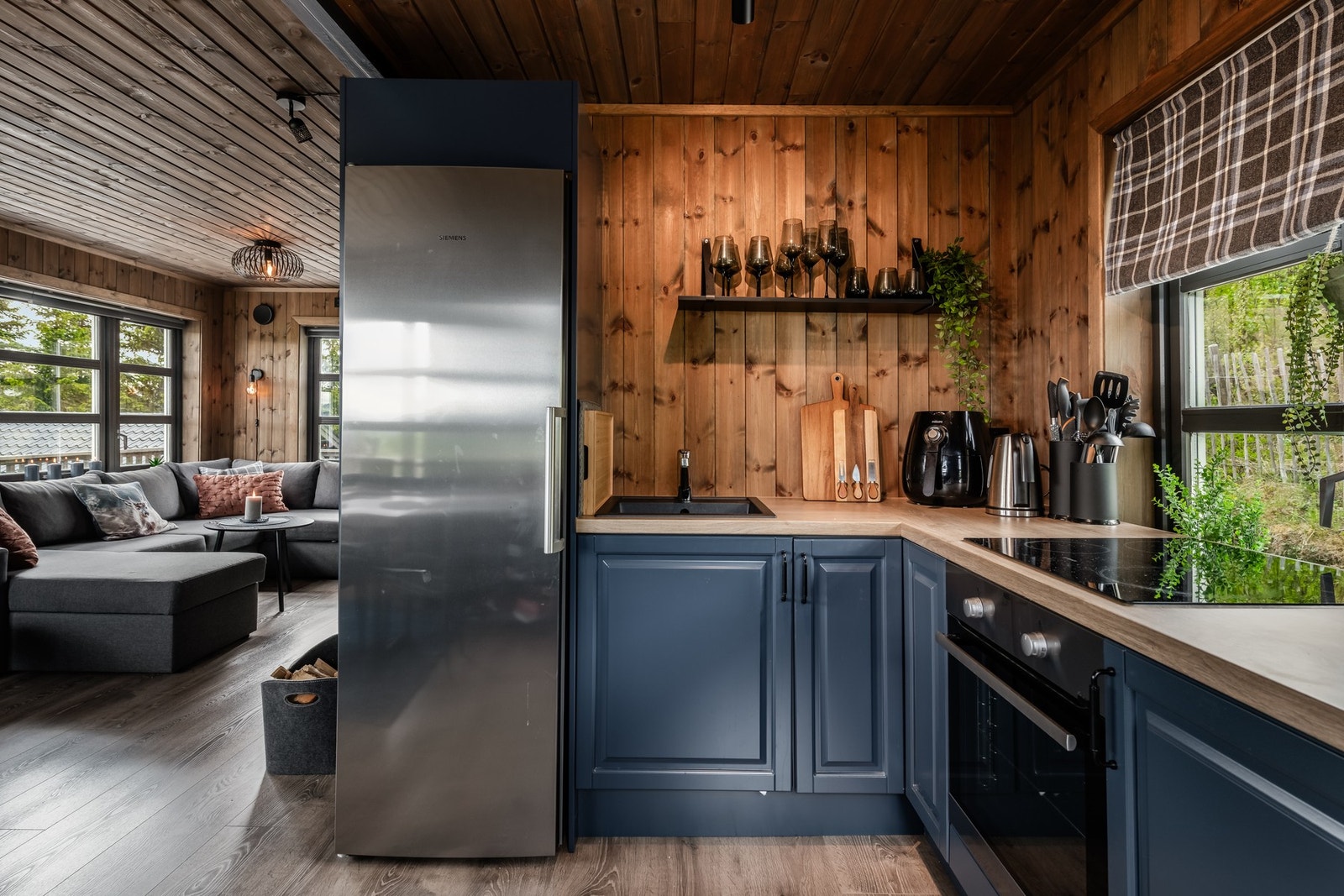 Behagelig farge på fronter. Galleribilde