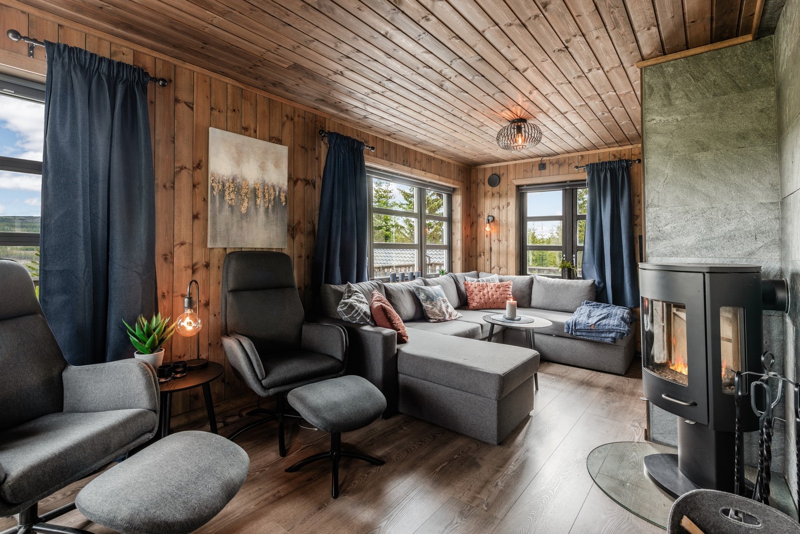 Plass til en sofagruppe. Galleribilde