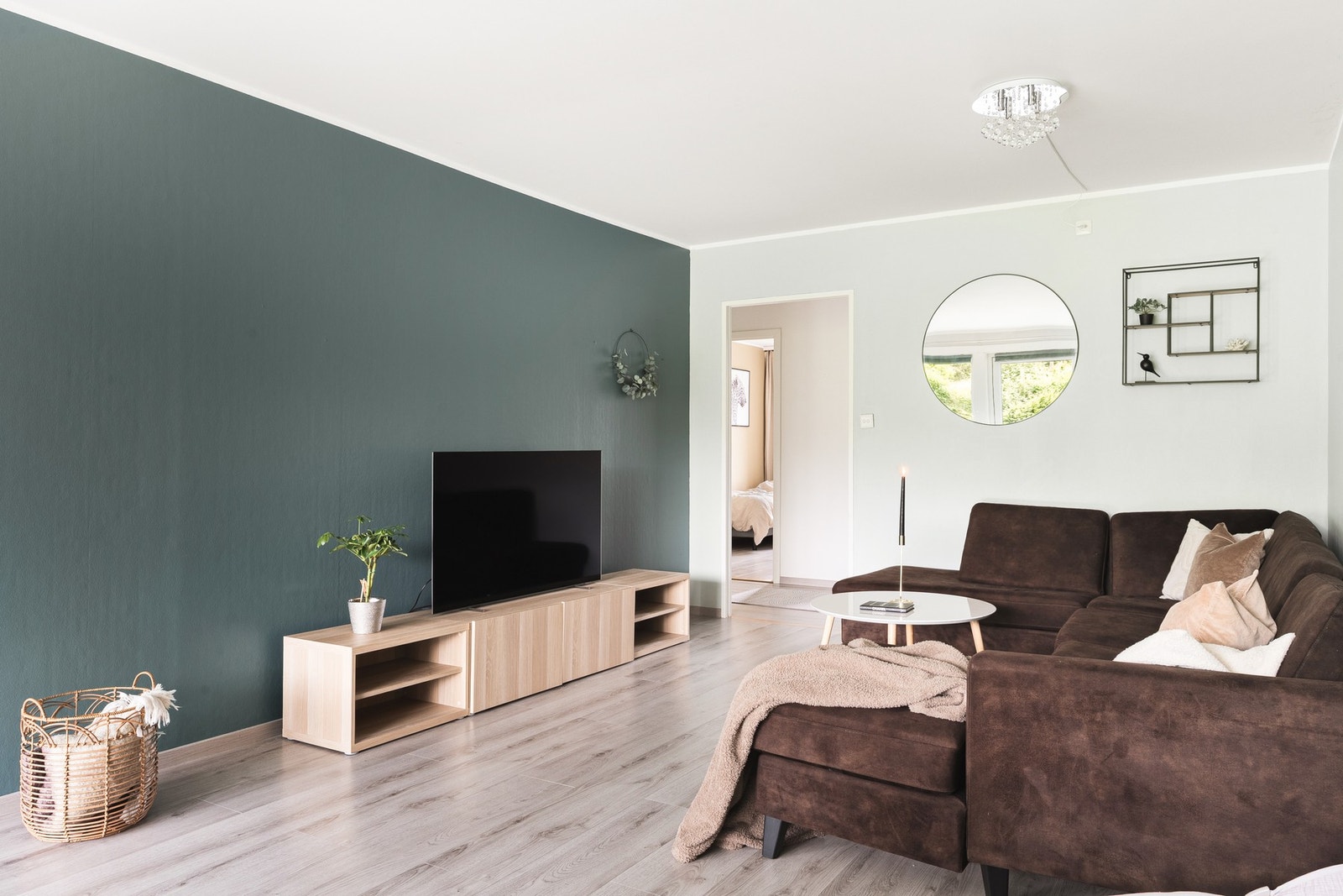 Hele leiligheten er gjenstand for oppussing siden 2020. Galleribilde