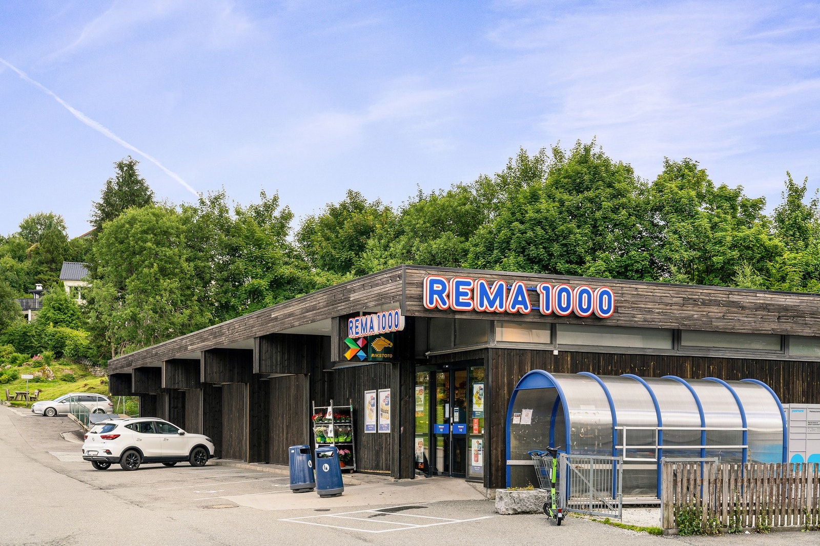 Kun 600 meter til Rema 1000 Galleribilde