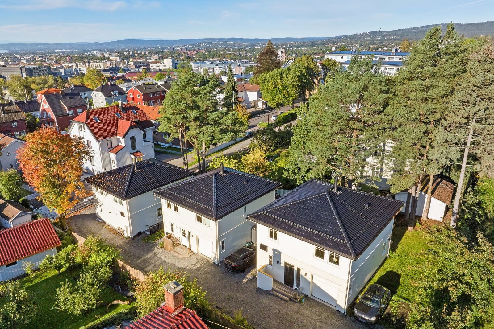 Dronebilde Galleribilde