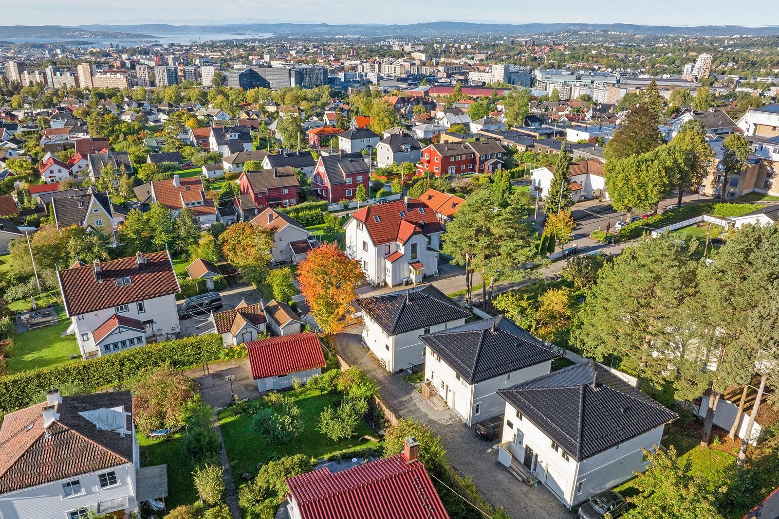 Dronebilde Galleribilde