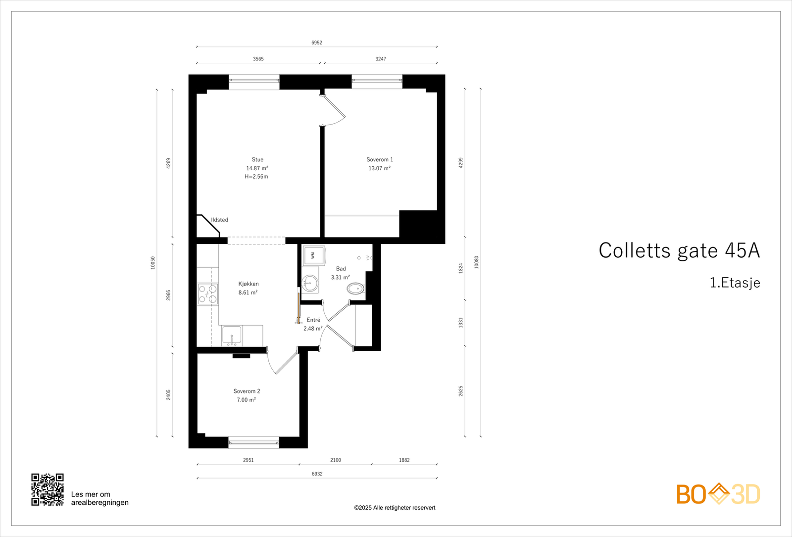 Plantegning. Galleribilde